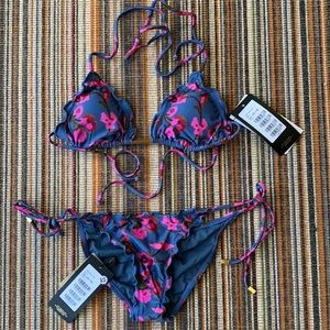NEW WITH TAGS VIX Fiore Ripple Bikini Set